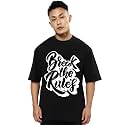 fanideaz Mens Oversized Printed Half Sleeve Branded