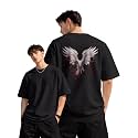 fanideaz Mens Oversized Printed Half Sleeve Branded