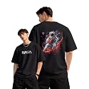 fanideaz Mens Oversized Printed Half Sleeve Branded
