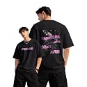 fanideaz Mens Oversized Printed Half Sleeve Branded