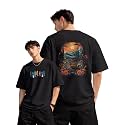 fanideaz Mens Oversized Printed Half Sleeve Branded