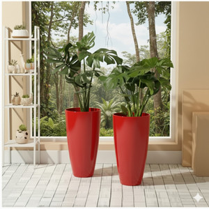 fantabo plant container set pack of 2 plastic
