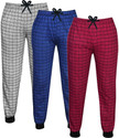 FANTASTIC FIT Track Pant For Boys & Girls (Blue, Pack of 3)