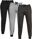 FANTASTIC FIT Track Pant For Boys & Girls (Black, Pack of 3)