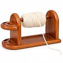 FantasyDay Race Wooden Crochet Yarn Holder Sewing Thread Organizer, Yarn Storage for Crochet Yarn Ball Knitting & Crochet Supplies