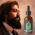Fantraa Beard Growth Oil Advanced - 30ml - with 10 Beard Growth Promoting Active Ingredients, Ensure Faster Beard Growth, No Harmful Chemicals Hair Oil (30 ml)