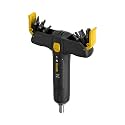 Fanttik TS2 PRO Torque Screwdriver Wrench Set, T-handle, Bits Storage Design, 12 Pcs S2 Steel Bits, 1/4" Drive, 15-75 in-lbs, Suitable for Bike and Maintenance