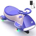FanttikRide N7 Classic Electric Wiggle Car, Anti-Rollover, Ages 3+, Pink