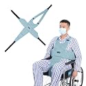 Fanwer Wheelchair Seat Belt, Non-Slip and Drop-Resistant Wheelchair Safety Belt with Adjustable Straps Metal Buckles for The Elderly