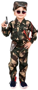 fany army costume kids costume wear