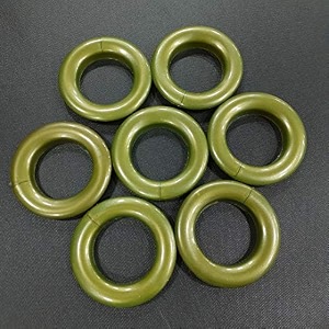 fapbadri curtain eyelet rings with back lock male amp female suitable for a 1 inch pipe colour green 100 pieces