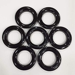 fapbadri curtain eyelet rings with back lock male amp female suitable for a 1 inch pipe colour black 50 pieces