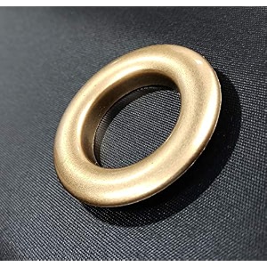 fapbadri curtain eyelet rings with flexi lock suitable for any 1 inch curtain rod colour gold 20 pieces