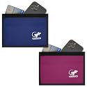 Faraday Bag Anti-Tracking GPS RFID Car Key Signal Blocker Wallet Shielding Pouch Protective Case for Cell Phone Car Key FOB, Data Privacy, Electronic Device Security (2 PACK - BLUE AND PINK)