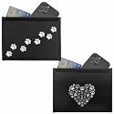 Faraday Bag Anti-Tracking GPS RFID Car Key Signal Blocker Wallet Shielding Pouch Protective Case for Cell Phone Car Key FOB, Data Privacy, Electronic Device Security (2 PACK - DOG LOVER)