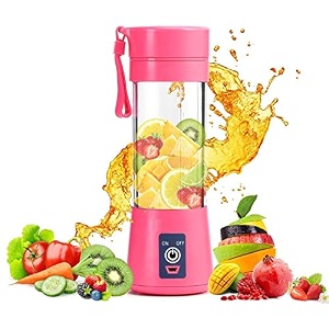 farberware portable electric usb juice maker juicer bottle blender grinder mixer6 blades rechargeable bottle with plasticmulti small