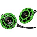FARBIN Car Horn Loud Super Tone Electric Train Horn H/L Tone Twin Horns Kit