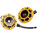 FARBIN Car Horn Loud 4.9'' Electric Horn Train Horn for Car Twin Horns