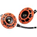 FARBIN Car Horn 12V Loud Eletric Car Horn Super tone 12V High Tone/Low Tone