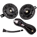 FARBIN Car Horns 12V Loud High/Low Tone Twin Horns Kit with Relay Harness