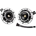 FARBIN Car Horns 12V Super Loud Horn High Tone/Low Tone Metal Truck Horn