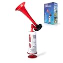 FARBIN Marine and Sports Pump Air Horn,Loud Sound Handheld Signal Boat Horn,Personal Safety Horn Alarm,for Boating,Sports Events,Parties, Birthdays, Games, Camping, Graduation, Aggressive Animals
