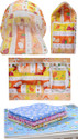 Fareto Cotton Baby Bed Sized Bedding Set