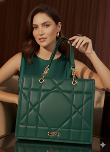 Fargo Women Green Tote