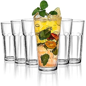crystal milk shake juice ice cream milkshake faluda smoothie and cocktails glass 350 ml set of long rrr 12