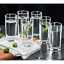 Crystal Milk Shake, Juice, Ice Cream, Milkshake, Faluda, Smoothie and Cocktails Glass 320 ml Set of (Water >, 2)