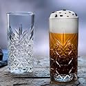 Crystal Milk Shake, Juice, Ice Cream, Milkshake, Faluda, Smoothie and Cocktails Glass 310 ml Set of (Long SOGO ./, 6)