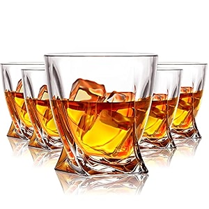 crystal whiskey glasses set of 4 scotch glasses tumblers for drinking bourbon scotch cocktail cognac irish whisky large 10oz premium crystal glass tasting cups for men amp wo