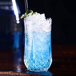 premium juice and water glasses set of 6 transparent 310ml drinking water glasses stylish and crystal square highball for water cocktailsd juice6 6