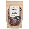 Farm Hounds - Beef Jerky - Premium Natural Jerky for Dogs - Made from 100% Humanely Raised Cattle - Break-to-Size - Great for Training &amp; Treats - No Added Fillers - Made in USA - 3.5 oz - 1 Pack