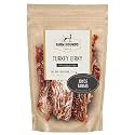 Farm Hounds - Turkey Jerky - Premium Natural Jerky for Dogs - 100% Humanely Raised Turkey - Break-to-Size - Great for Training &amp; Treats - No Added Fillers - Made in USA - 1 Pack