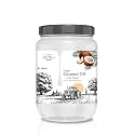 Farm Naturelle - 100% Pure Cold Pressed Virgin Coconut Oil - 500ml (Glass Bottle) | Edible Grade | For Cooking, Hair &amp; Skin | Glass Bottle | Unrefined &amp; Preservative-Free | Natural Aroma | Vegan