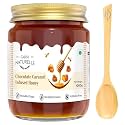 Farm Naturelle - Chocolate Caramel Infused Honey 1kg | Natural Caramel Flavored Forest Honey | Smooth and Rich Taste | Pure and Unprocessed