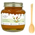 Farm Naturelle - Elaichi Infused Honey 400g | Cardamom Flavored Forest Honey | Aromatic and Rich Taste | Natural Sweetener for Tea and Recipes