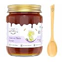 Farm Naturelle Honey : Jamun Flower Wild Forest Honey | 100% Pure Honey, Raw Natural Un-processed -Un-heated Honey |700g+75gm Extra and a Wooden Spoon| Lab Tested Honey In Glass Bottle.