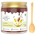 Farm Naturelle - Lemon Infused Honey 300g | Natural Lemon Flavored Forest Honey | Rich in Vitamin C | Immunity and Health Booster