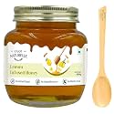 Farm Naturelle - Lemon Infused Honey 300g | Natural Lemon Flavor | Pure Forest Honey Rich in Vitamin C for Wellness and Daily Use