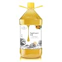Farm Naturelle 100% Pure &amp; Unrefined Cold Pressed Sunflower Oil - 5L | Kolhu/Chekku | Natural Daily Cooking Oil | Chemical-Free | Rich Aroma &amp; Flavour