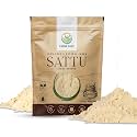 Farm Pure Roasted Chana Sattu Powder 950g x 1 Pack | 100% Fresh & Natural Bihar Sattu Atta | High Protein Gluten-Free Roasted Bengal Gram Flour for Sattu Drink, Paratha & Smoothie