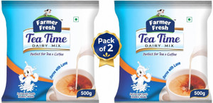 farmer fresh tea time dairy mix milk substitutes powder 1000 g pack of 2