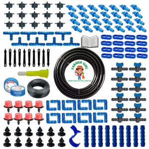 farmer girl drip irrigation garden watering 10 plants kits drip irrigation kit