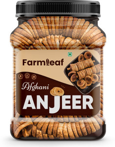 farmleaf premium afgani anjeer  dry fruit  medium figs 1 x 250 g