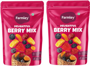 farmley berry mix- protein rich dried berries snack 2 x 200 g