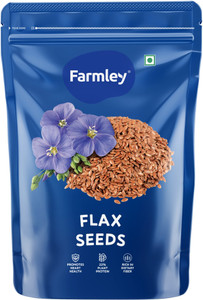 farmley premium brown flax seeds 200 g