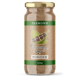 farmown green cardamom seed powder elaichi 100 grams