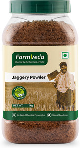 farmveda 100 natural traditional powder jaggery 1 kg